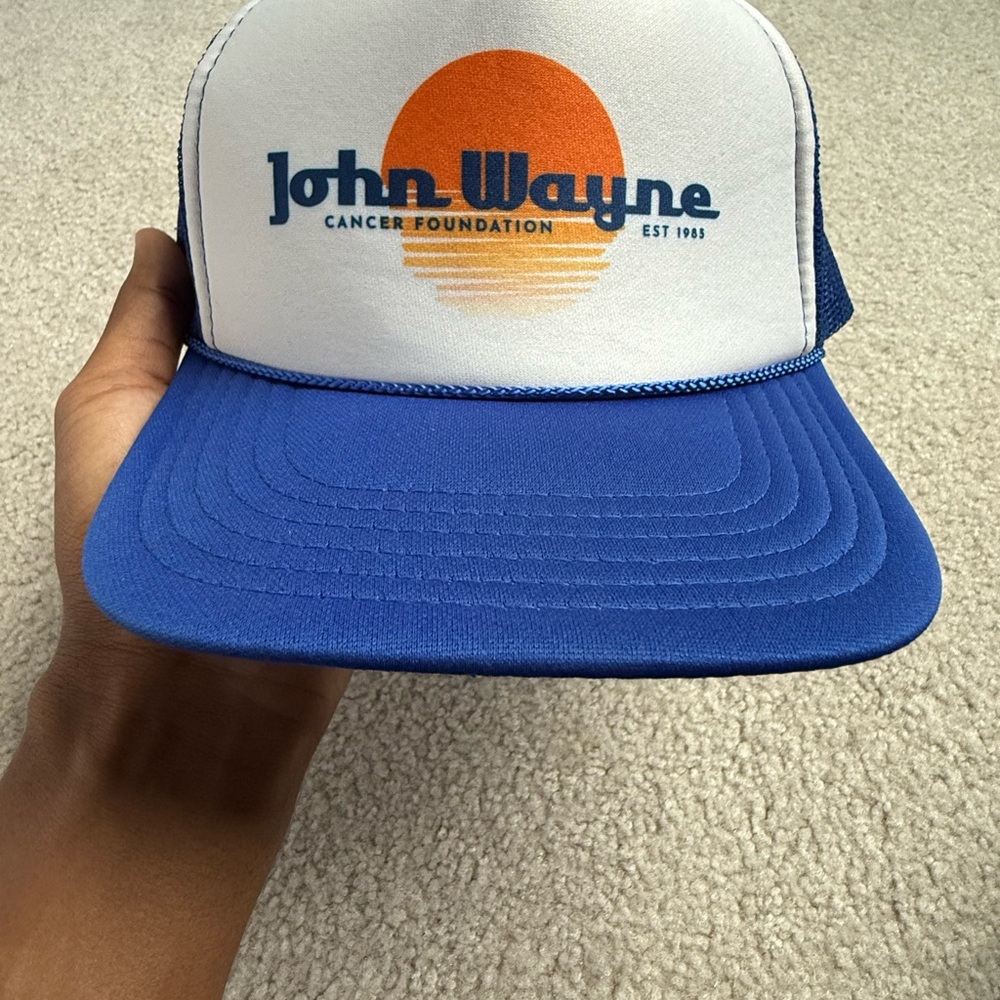 OTTO Blue and White Trucker Hat